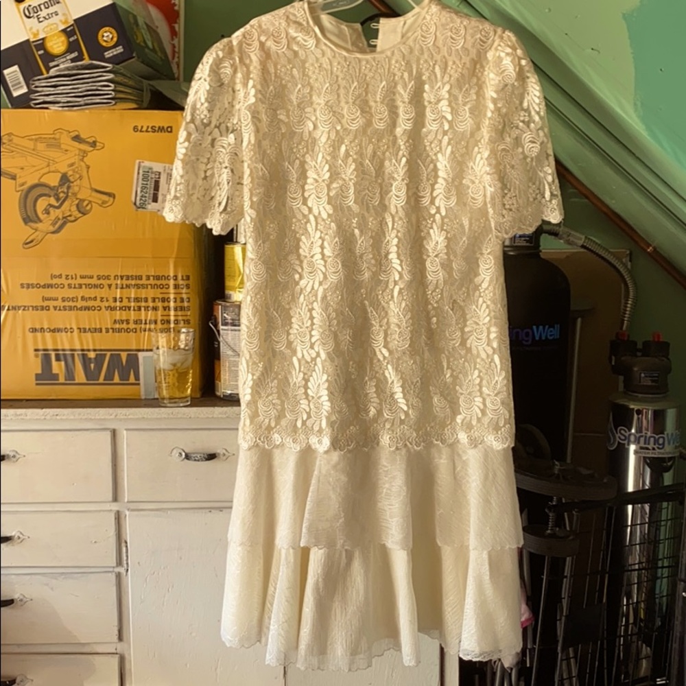 Off white dress